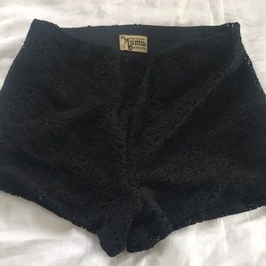 Show Me Your Mumu lace shorts